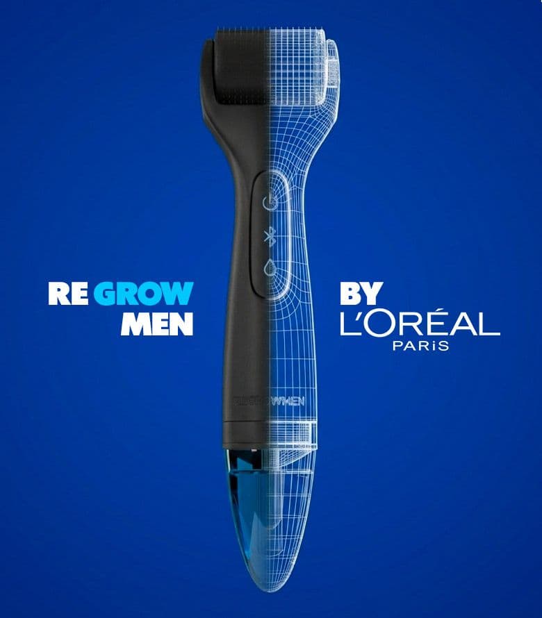 L'ORÉAL  - PROTOTIPO REGROW MEN 3D